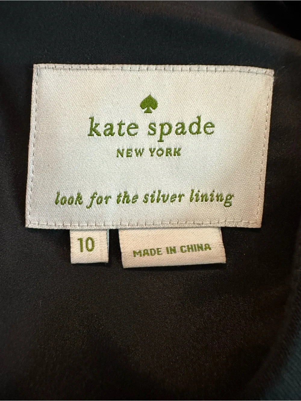 Kate Spade Bow Front Cap Sleeve Dress Size 12